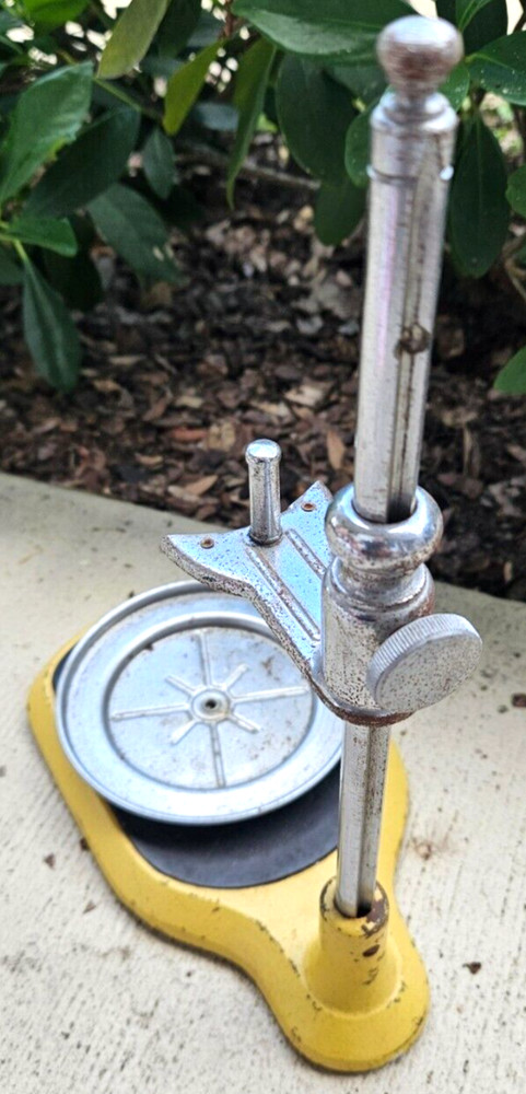 Vintage Ceramic Spinning Base Mixer Bowel with Adjustable clamp piece