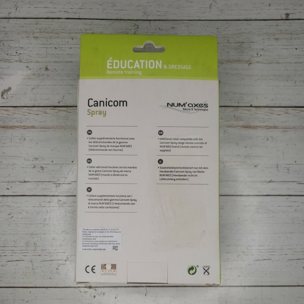 EYENIMAL CANICOM SPRAY (BLACK EXTRA COLLAR) NEW