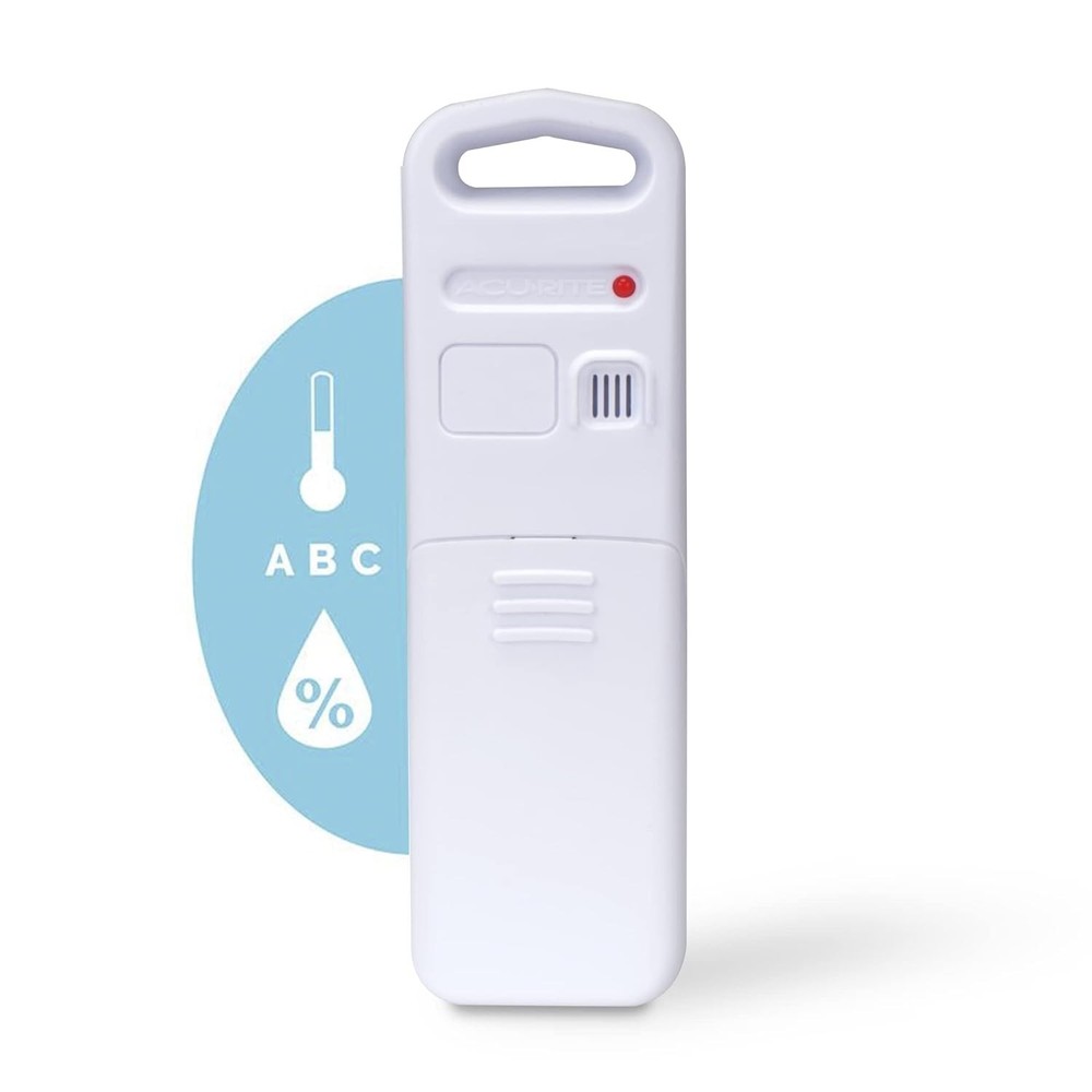 Acurite Wireless Temperature & Humidity Sensor with A-B-C Switch - Versatile Use
