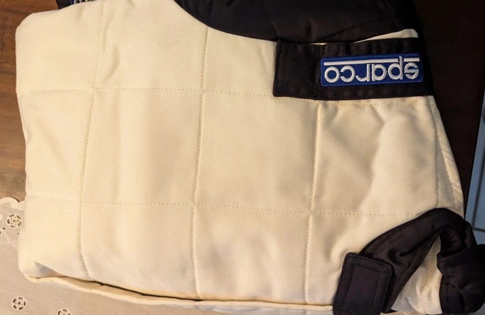 Sparco Suit Jade Medium | Black/White