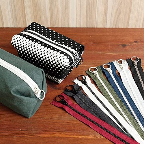YKK Combi Zipper, Khaki