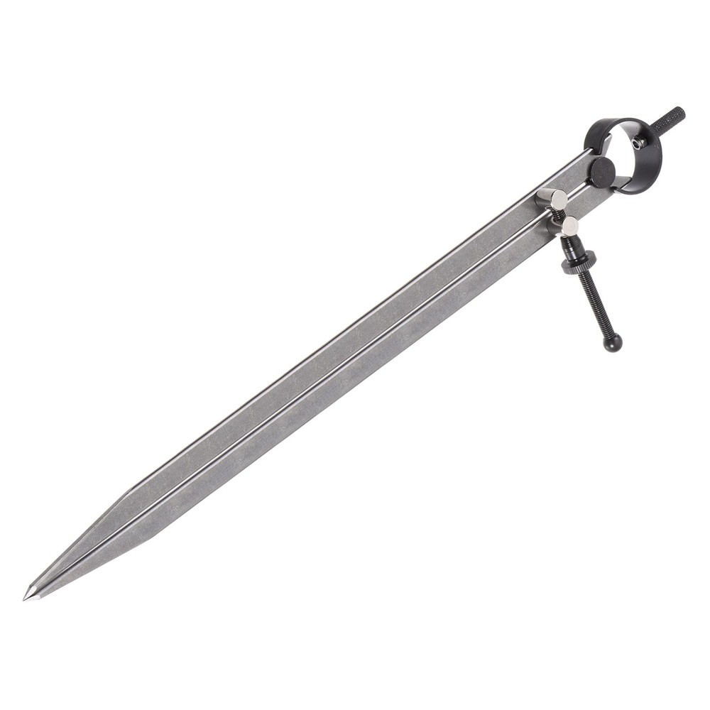 Spring Joint Caliper 16" Carbon Steel Spring Divider w Solid Nut Flat Leg