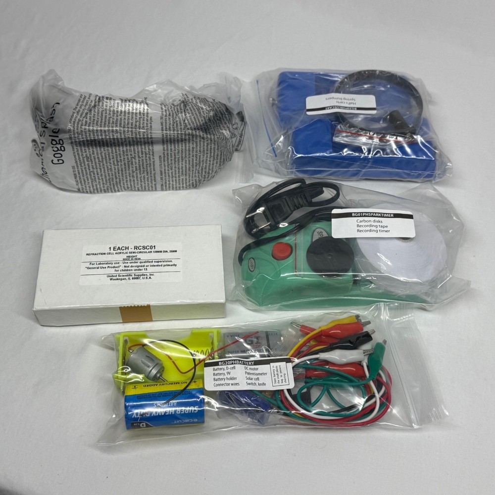 Logos Science Lab Kit for use with BJU Press Physics 3rd Edition - Complete Box