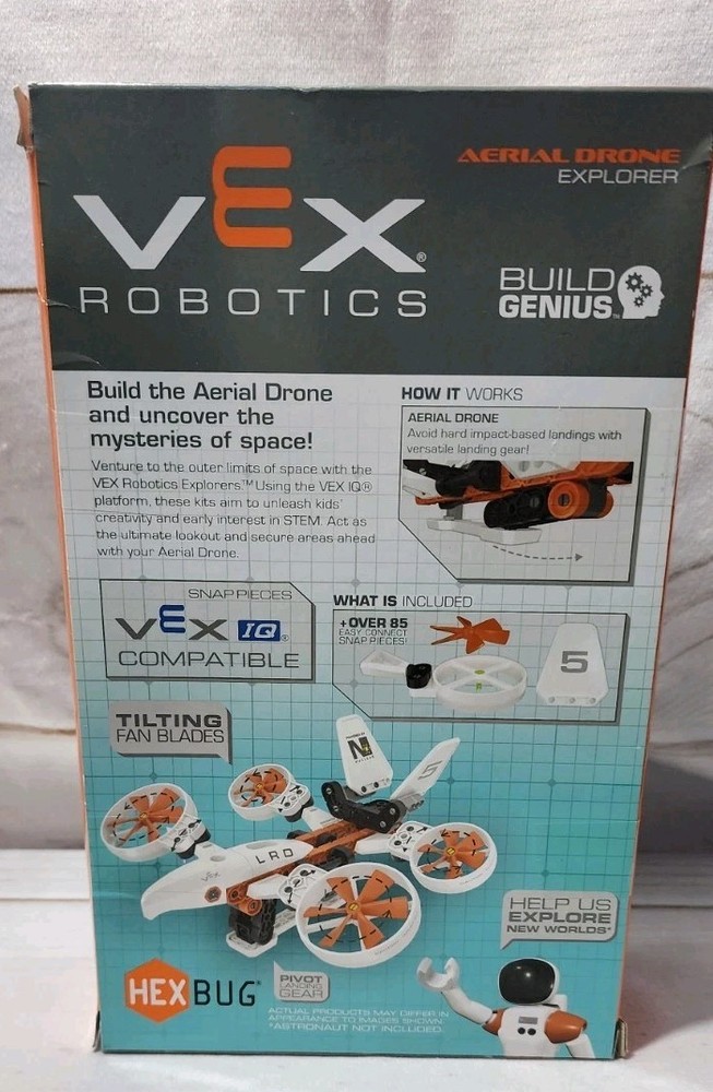 Hexbug Vex Robotics Aerial Drone Explorer Construction STEM Starter Kit