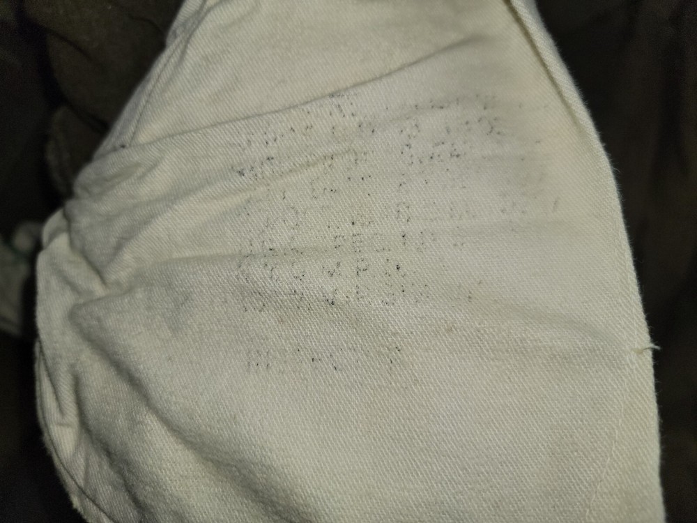 Korean War Us Army Uniform Grouping with Same Laundry Number SEE DESC