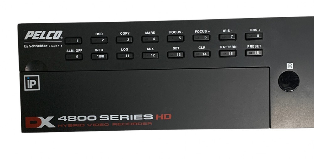 Pelco DVR DX4800 FRONT FACE BUTTON PANEL W/ DVD DOOR EAX61029203 *SAME DAY SHIP