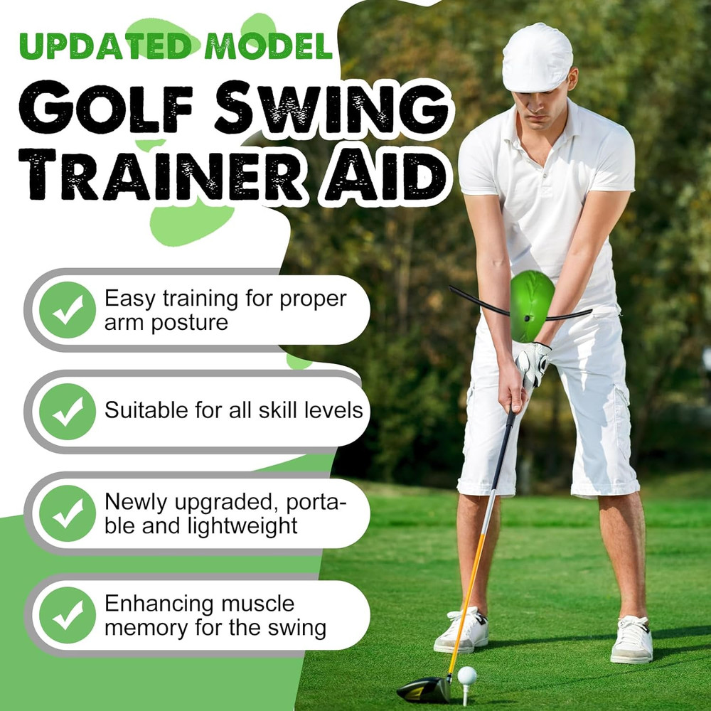 the Connector Golf Training Aid, Swing Trainer for Posture Correction Practice,