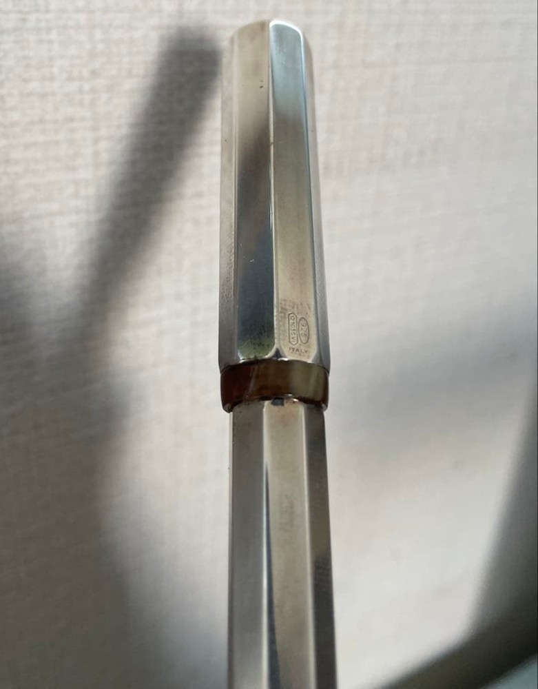 Montegrappa Ballpoint Pen Eleganza Sterling Silver Smooth