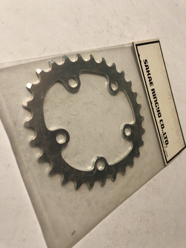 Vintage Sakae SR Ovaltech Chainring MTB 28T