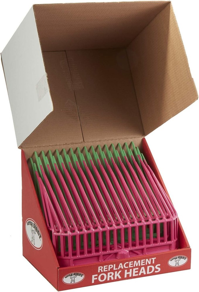 DuraFork Pitch Fork Replacement Heads Multipack Durable Polycarbonate Stable ...