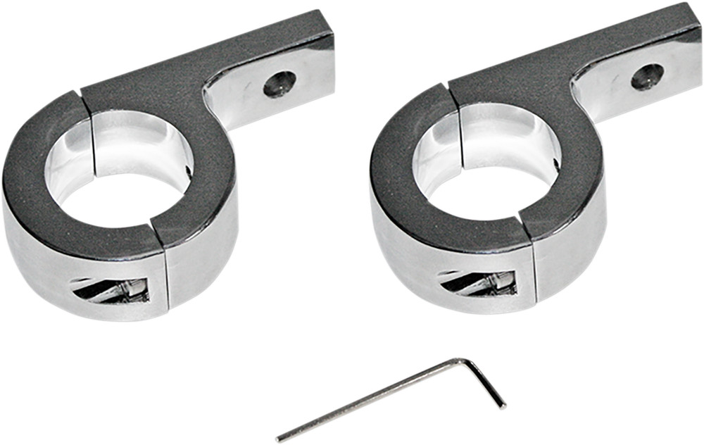 Custom Dynamics Mounting Brackets Chrome PB-125-C
