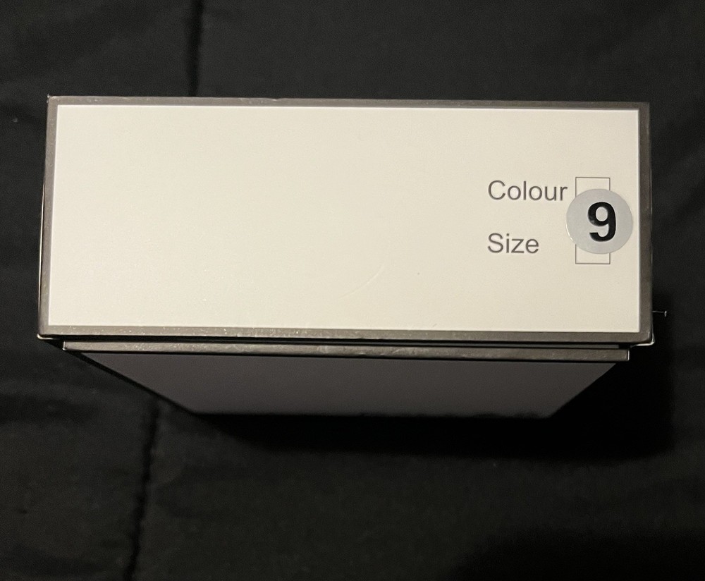 Smart Ring Activity Tracker Silver Size 9 with Charging Cable
