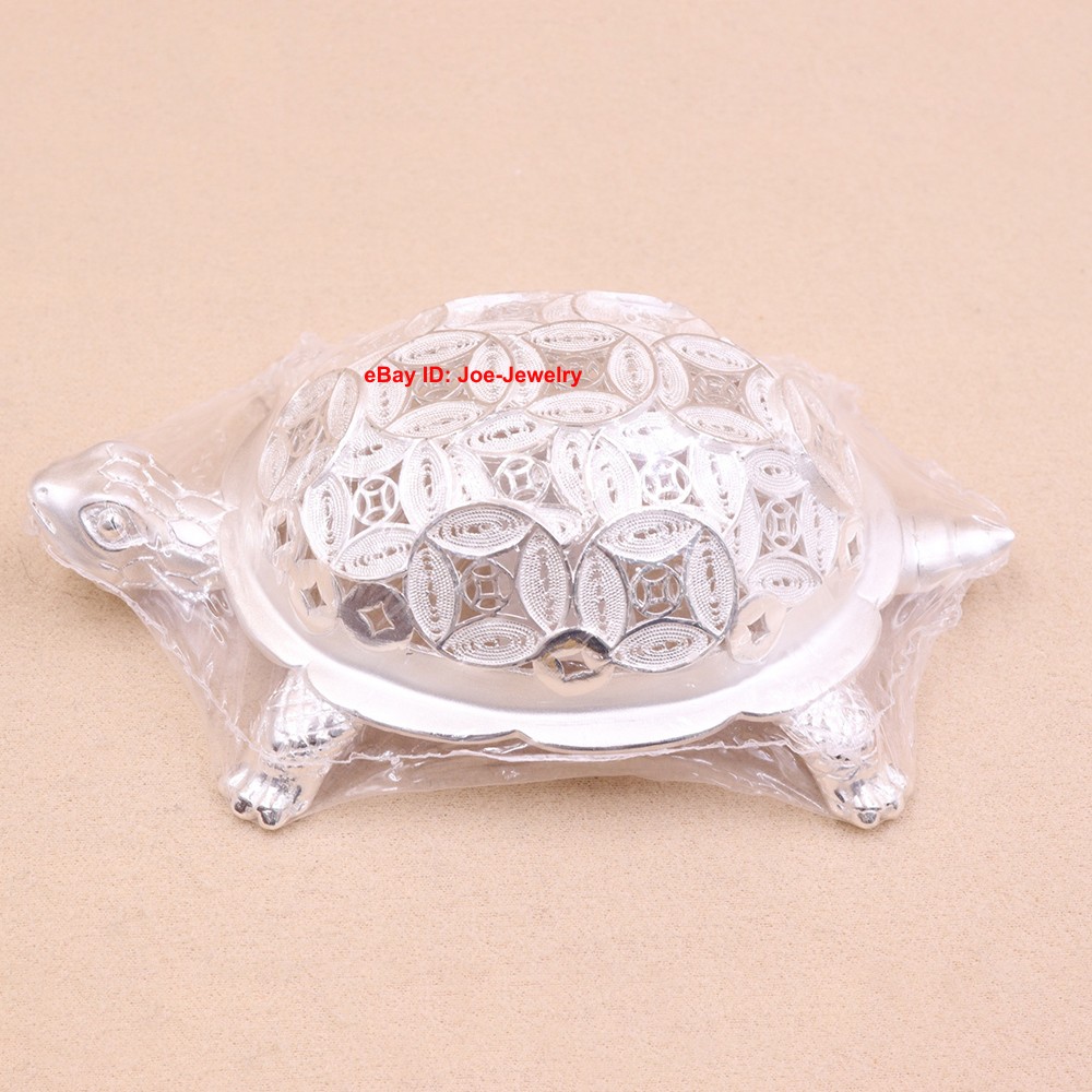 Solid 999 Fine Silver Tea Strainer Unique Turtle-Shaped Loose Leaf Infuser