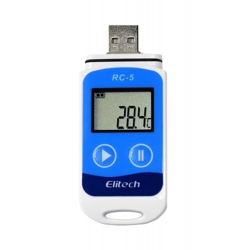Elitech RC-5 USB Reusable Temperature Data logger Temp Recorder Quick PDF Report