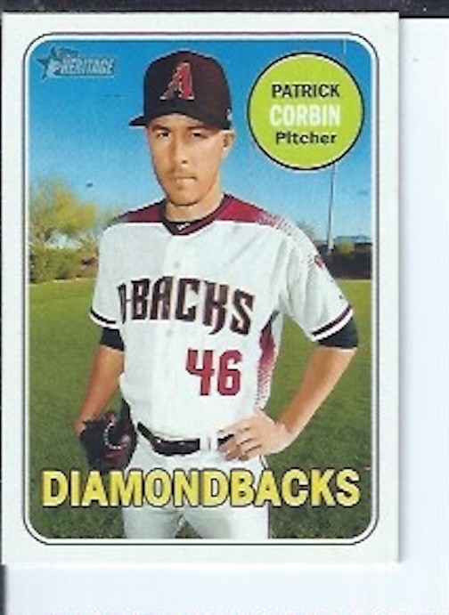 Patrick Corbin 2018 Topps Heritage Short Print