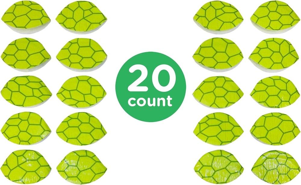 Neat Solutions Tee N Toss Turtle, Multi, One Size, 20 Count, 0+ Months