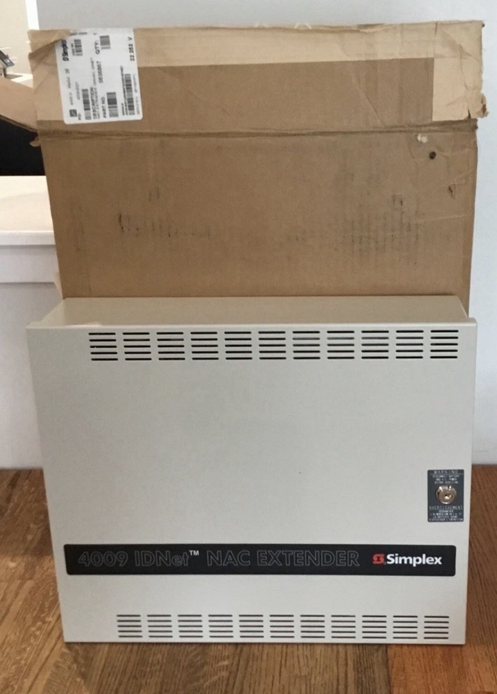 Simplex (4009-9201) IDNet NAC Extender Panel 0636867 USED