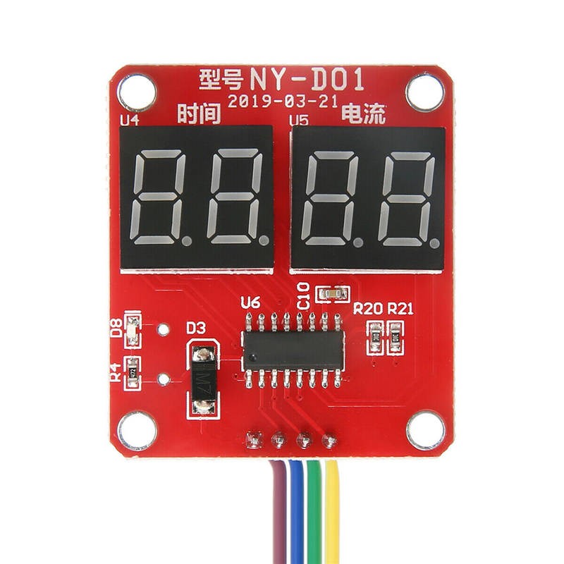 Spot Welder Machine Time Control Board Current Digital Display Controller 100A