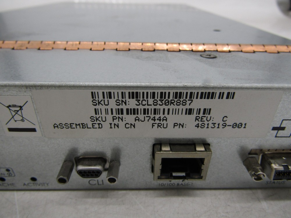 HP 2000fc Modular Smart Array Controller - AJ744A 481319-001