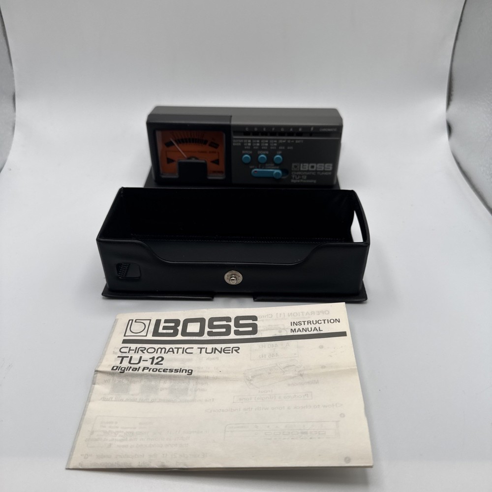 BOSS TU-12 Chromatic Tuner From Japan