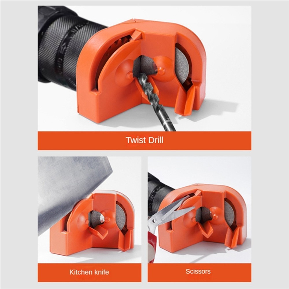 Drill Bit Sharpener Multipurpose Grinding, Electric Drill Sharpener2554