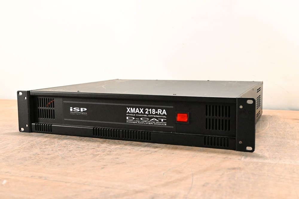 iSP Technologies XMAX 218-RA Single-Channel Subwoofer Power Amplifier CG01LTJ