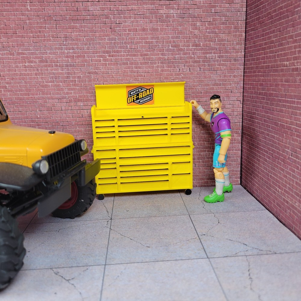 MORR Tool Box 1/18 Scale Garage Display Diorama Accessory
