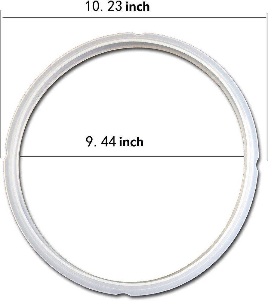 Universal Replacement Sealing Ring Set for 8 Quart Pressure Cookers – 9 Total