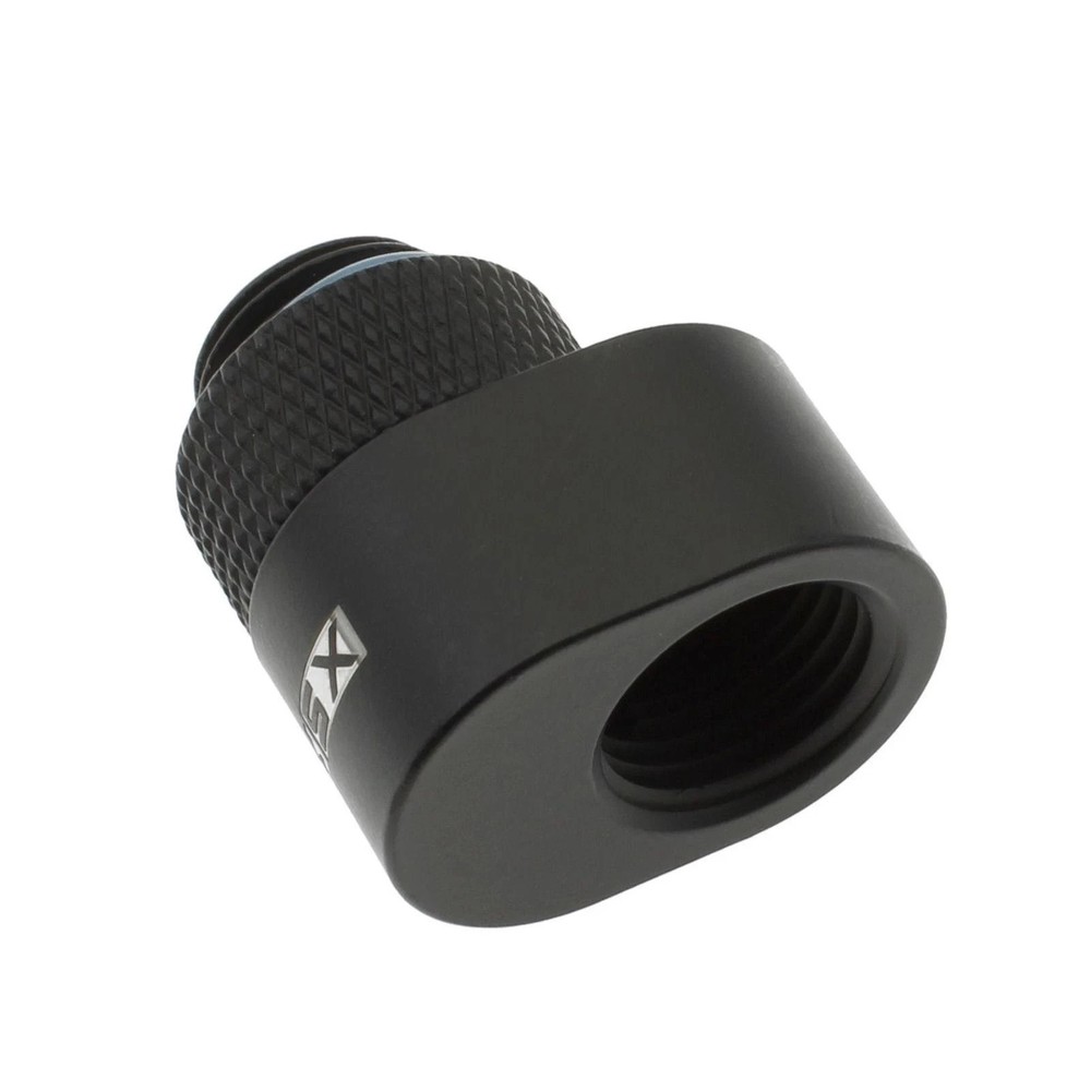 XSPC G1/4" Rotary 7mm Offset Adapter Fitting, Matte Black