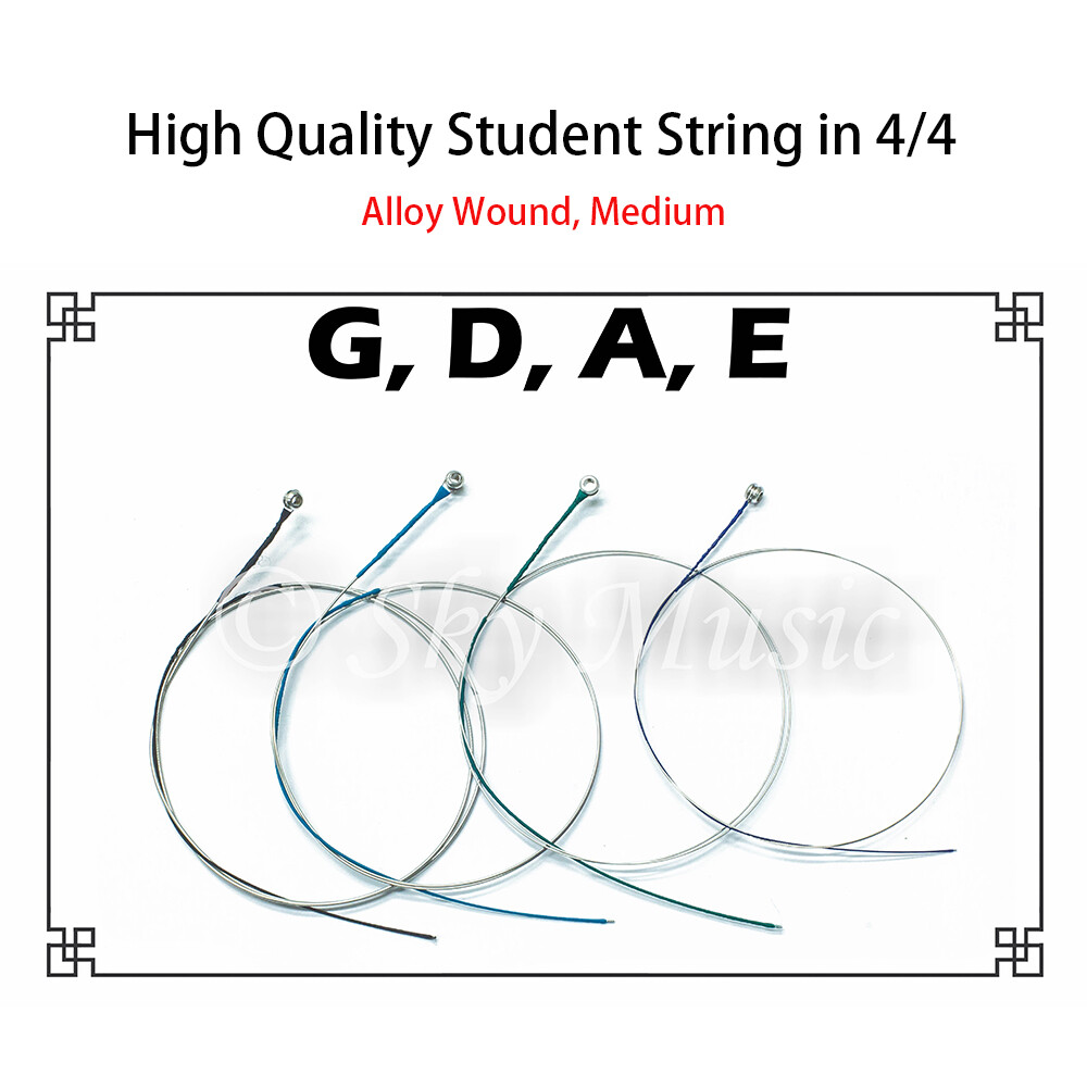 Student Violin Alloy Strings (Set) in 4/4 Full Size
