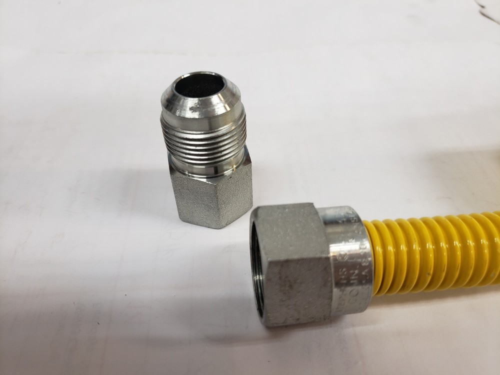 BrassCraft CSSL54-18 3/8"X18" Gas Connector Line 1/2" ID