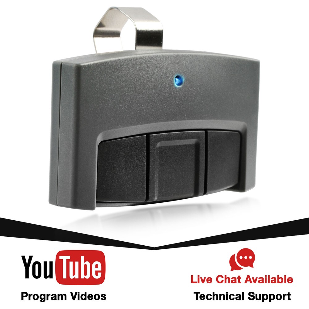 For Craftsman 3-Function Visor Remote Control Garage Door Opener 93048