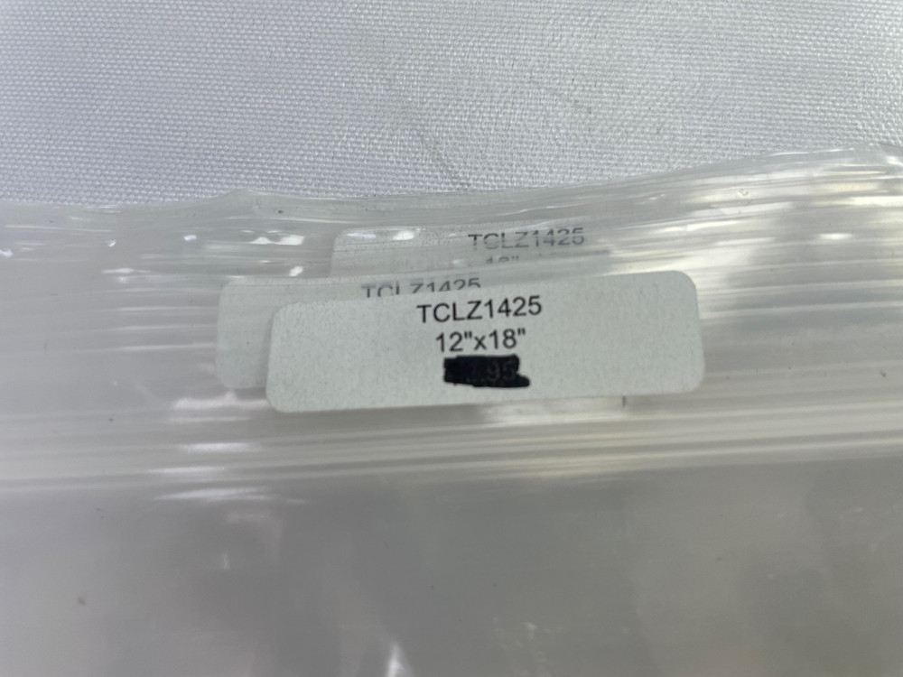 Plastic Tansparent Plan Covers - 8 pc Bundle! 18x24", 18x12"