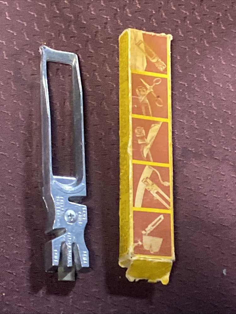 Vintage Selectool Master Sharpener Box And Instructions