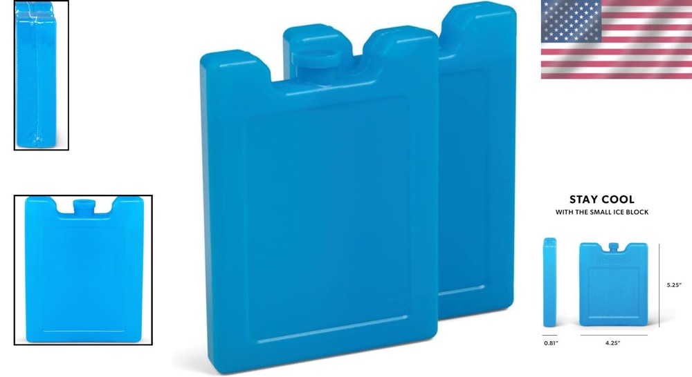 Maxcold Ice Block Duo: Essential Cooling Solution for Outdoor Enthusiasts