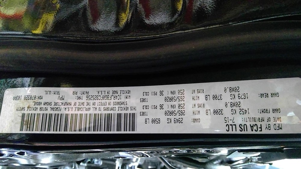 Engine ECM Electronic Control Module 3.6L Fits 15 DURANGO 1029407