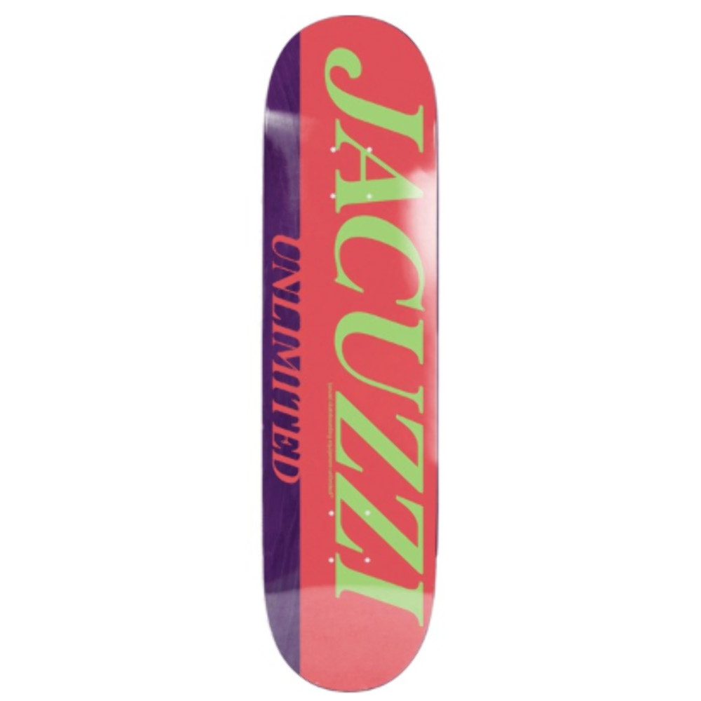 Jacuzzi Skateboard Deck Flavor Red Purple 7.5