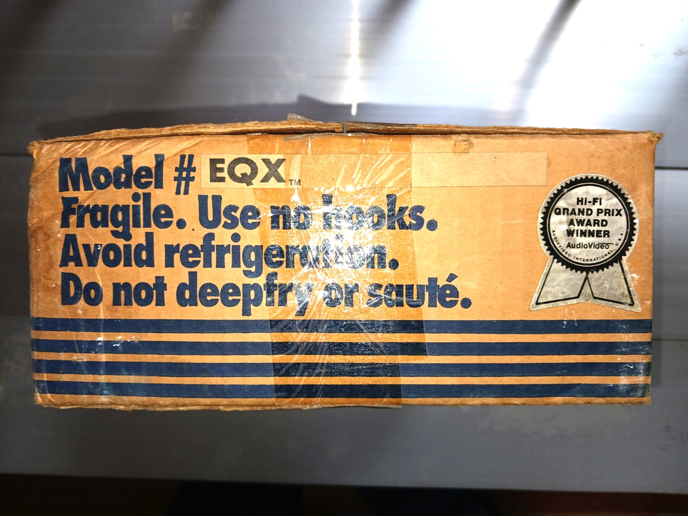 Audio Control EQX (1ST GEN) 1/2 & 1 Octave Auto Equalizer-GENTLY USED !