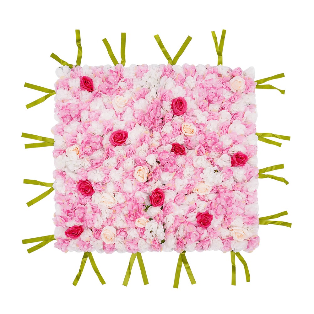 1m Artificial Rose Hydrangea Flower Wall Panels Wedding Bouquet Display New
