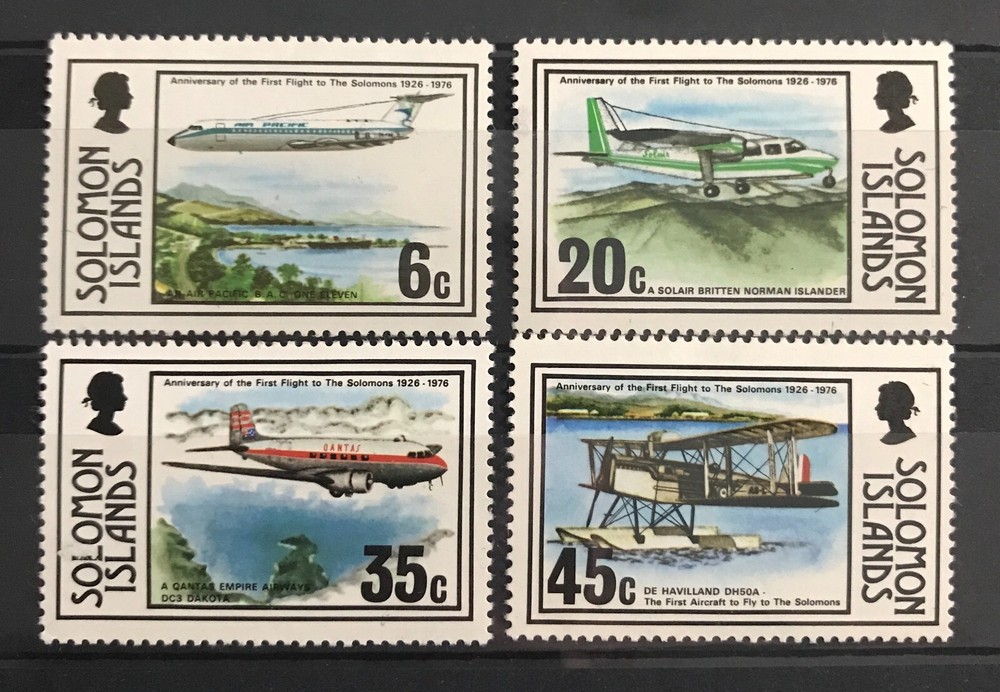 SOLOMON ISLANDS - SET NHM SG