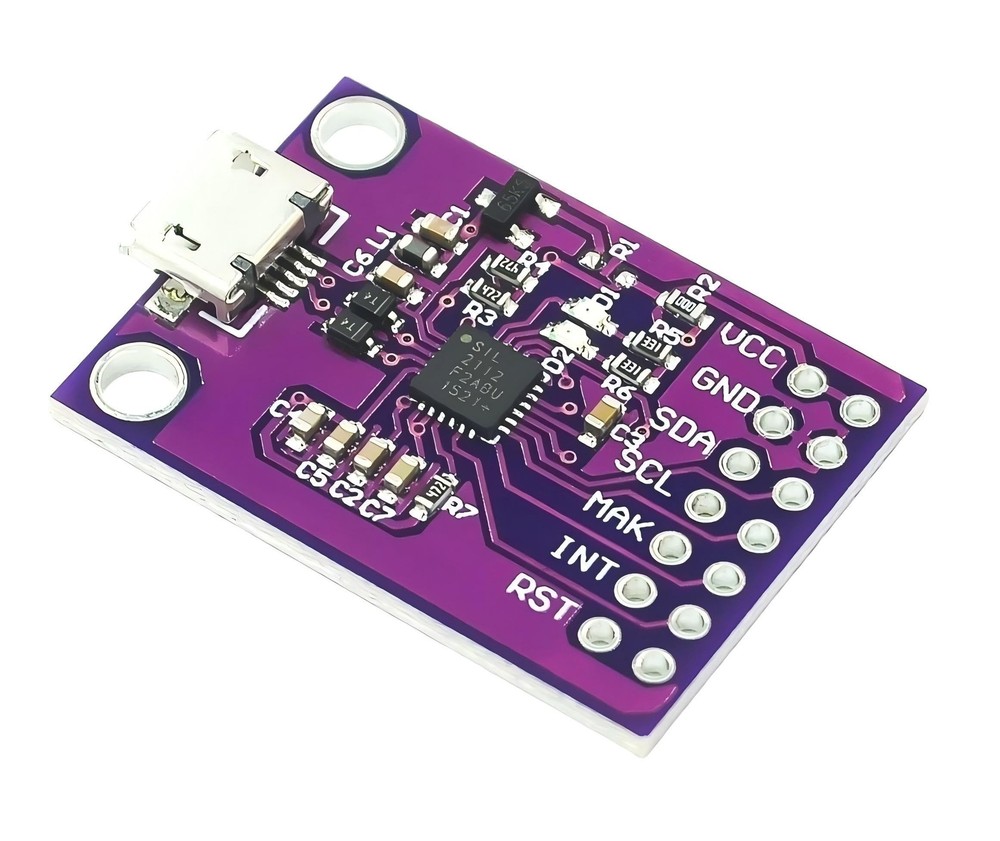 CP2112 Debug Board USB to SMBus I2C Communication Module with Wires