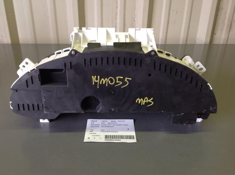 Speedometer Instrument Cluster MPH Fits 2004 Chrysler Pacifica 38464