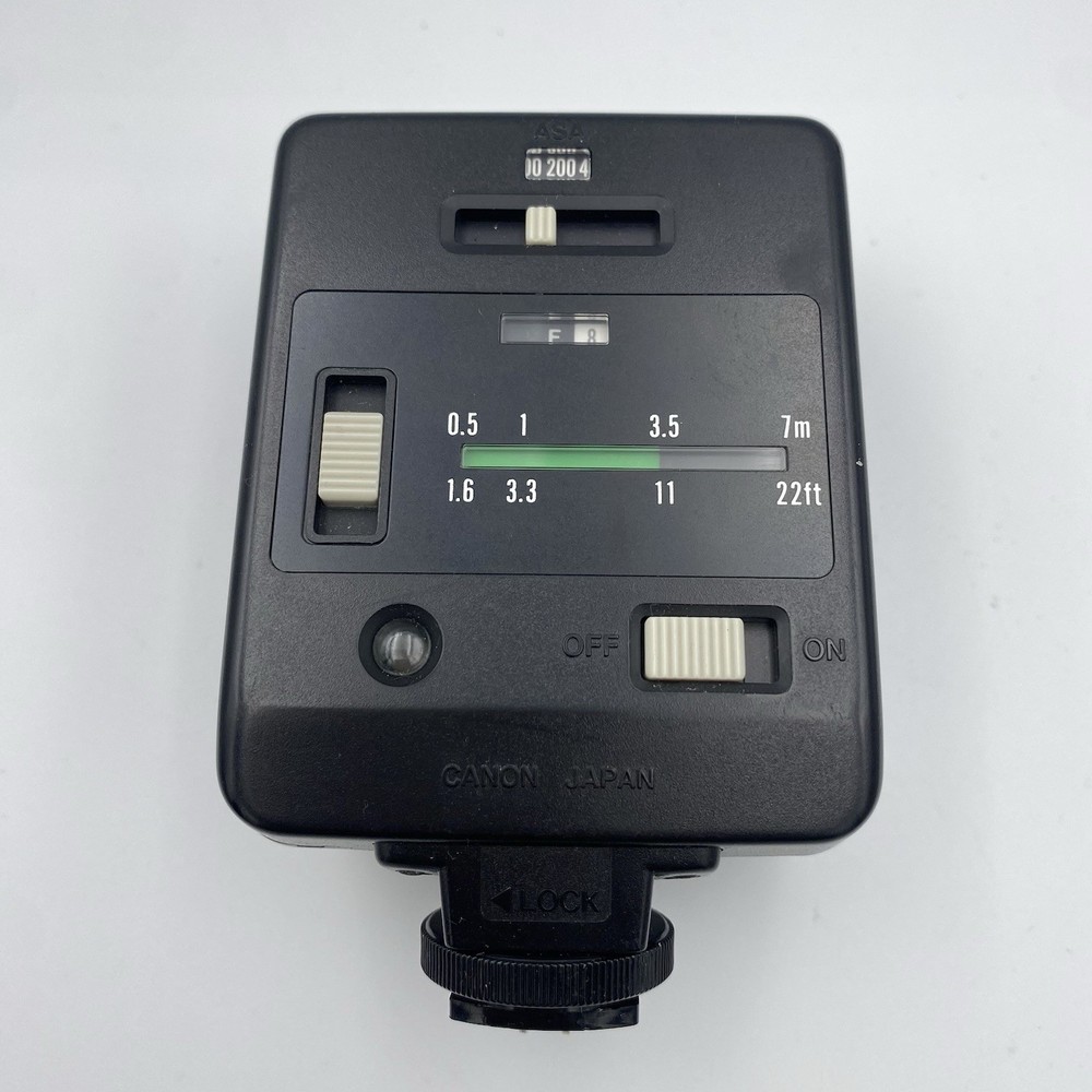 CANON Speedlite 166A Shoe Mount Flash Unit From Japan