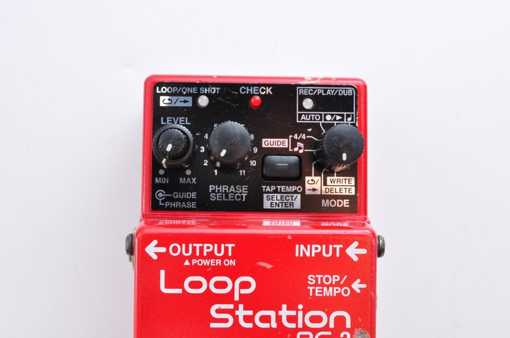 Boss RC-2 Loop Station 2007 Looper Phrase Recorder Working BV96774