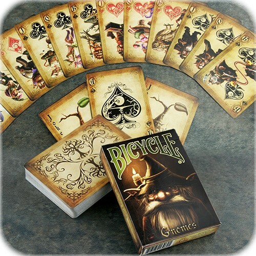 Bicycle Gnomes Special Limited Print Run Playing Cards
