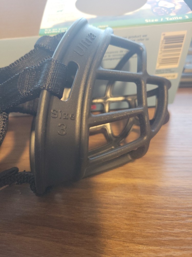 Baskerville Ultra Muzzle Black Size 3 - Brand New