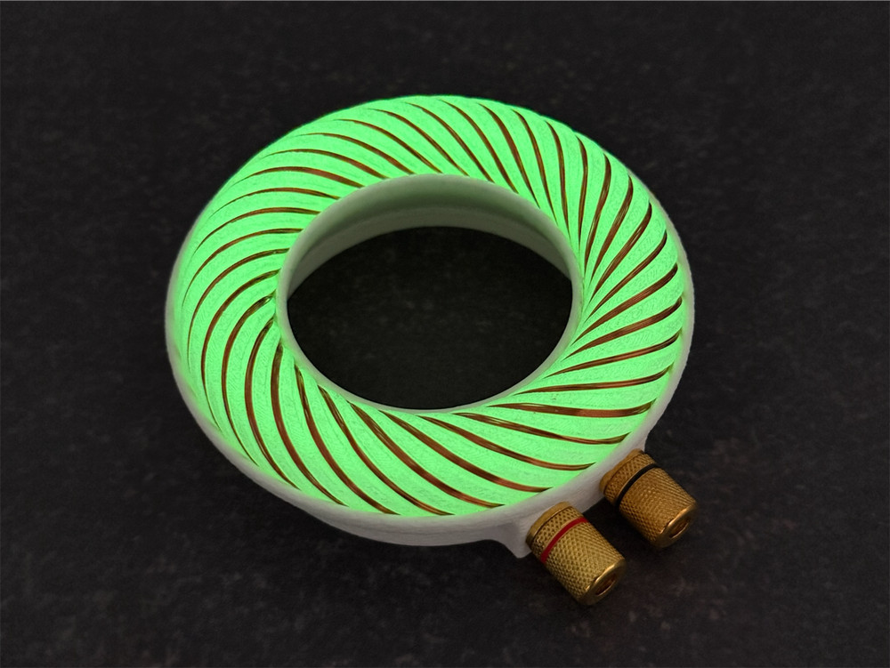 Rodin coil Scalar Wave toroidal field generator module