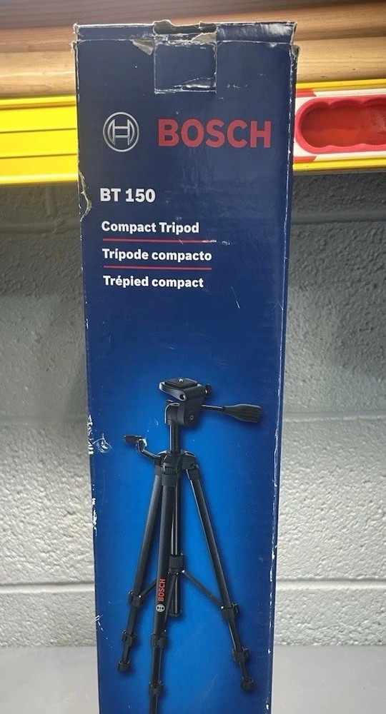 Bosch Bt150 Compact Extendable Tripod With Adjustable Legs BT 150 M9a