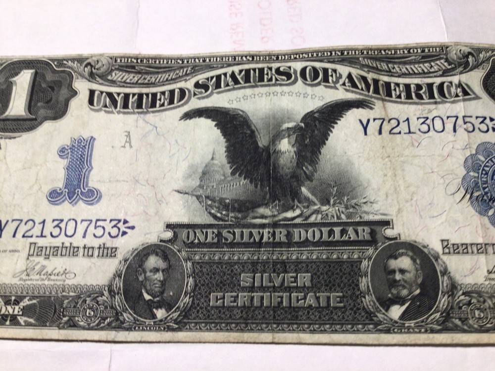 1899 “ Black Eagle “ Silver Certificate