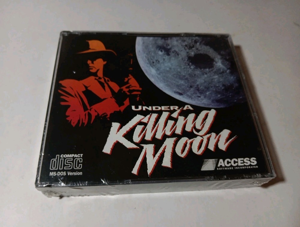 UNDER A KILLING MOON PC CD-Rom MS-DOS Game ACCESS SOFTWARE (New Sealed)